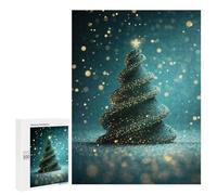 Rompecabezas 500 PCS Sparkling Christmas Tree Rompecabezas para Adultos Juguete Decoración De Pared Patrón De Ensamblaje Oferta como Regalos para Toda La Familia 500 PCS