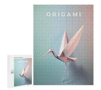 Rompecabezas 500 PCS The Art of Origami Rompecabezas para Adultos Juguete Decoración De Pared Patrón De Ensamblaje Oferta como Regalos para Toda La Familia 500 PCS