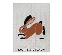 Rompecabezas 52x38cm/1000pcs para Adultos Swift and Steady Rabbit Illustration Rompecabezas para Adultos Juguetes Antiestrés Una Obra De Arte Cumpleaños Y Navidad 52x38cm/1000pcs