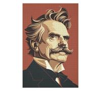 Rompecabezas 75x50cm/1000pcs Friedrich Nietzsche Rompecabezas para Adultos Juegos Familiares Patrón De Montaje Oferta como Regalo para Toda La Familia 75x50cm/1000pcs