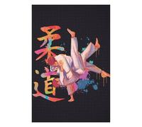 Rompecabezas 75x50cm/1000pcs Judo Watercolor Rompecabezas para Adolescentes Juguetes De Bricolaje Análisis Y Lógica Trato como Regalos para Toda La Familia 75x50cm/1000pcs