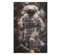Rompecabezas 75x50cm/1000pcs para Adolescentes Astronaut Rompecabezas para Adultos Juegos Divertidos Corte De Precisión Desafiante De Completar 75x50cm/1000pcs