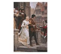 Rompecabezas 75x50cm/1000pcs para Adolescentes Call to Arms by Edmund Leighton Rompecabezas Juegos Familiares Decoración del Hogar Regalos para Reducir El Estrés 75x50cm/1000pcs