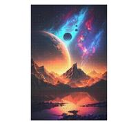 Rompecabezas 75x50cm/1000pcs para Adolescentes Galactic Reflections Rompecabezas para Adolescentes Juego Familiar Mejora La Memoria Reducción del Estrés Regalos 75x50cm/1000pcs