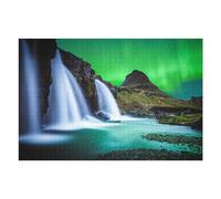 Rompecabezas 75x50cm/1000pcs para Adolescentes Iceland Northern Lights Rompecabezas para Adultos Juegos Relajantes Corte De Precisión Cumpleaños 75x50cm/1000pcs