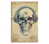 Rompecabezas 75x50cm/1000pcs para Adolescentes RAD Music Skull Sketchbook Rompecabezas para Adultos Juegos Familiares Análisis Y Lógica Difícil Y Desafiante 75x50cm/1000pcs