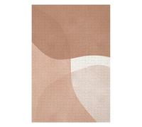 Rompecabezas 75x50cm/1000pcs para Adultos Abstract Brown and White Art Rompecabezas para Adultos Juego Familiar Decoración Perfecta Cumpleaños Y Navidad 75x50cm/1000pcs