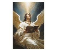 Rompecabezas 75x50cm/1000pcs para Adultos Archangel Uriel in Divine Light Rompecabezas para Adultos Juegos Relajantes Difícil Difícil para Cumpleaños, Navidad 75x50cm/1000pcs