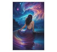 Rompecabezas 75x50cm/1000pcs para Adultos Beautiful Space Girl Rompecabezas para Adultos Juego Práctico Difícil Oferta Difícil como Regalo para Toda La Familia 75x50cm/1000pcs