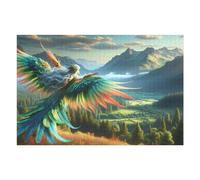 Rompecabezas 75x50cm/1000pcs para Adultos Fantasy Angel Wings Nature Landscape Rompecabezas Juego De Ingenio Aliviador De Estrés Regalos Cumpleaños 75x50cm/1000pcs