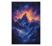 Rompecabezas 75x50cm/1000pcs Starry Mountain Peak Rompecabezas para Adolescentes Juego Práctico Análisis Y Lógica Trato como Regalos para Toda La Familia 75x50cm/1000pcs