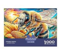 Rompecabezas Abejas Coloridas 1000 Piezas para Adultos Y Familias - Puzzle DIY, Desafío Satisfactorio 52x38cm/1000pcs