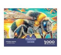 Rompecabezas Abejas Coloridas 1000 Piezas Puzzle - Juego Didáctico para Adultos Y Niños, 52x38cm/1000pcs
