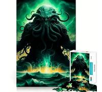 Rompecabezas Abismo Ancestral de 1000 Piezas,Divertido y Estimulante,con tecnología Avanzada de Corte láser,Ideal para Viajar Juego Mental Perfecto como Regalo (38x26cm)