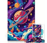 Rompecabezas Abstracto de Galaxia Espacial para Adolescentes, 1000 Piezas, Juguete para desarrollar la Mente y la Habilidad, Juego Relajante, Corte preciso, (50x75cm)