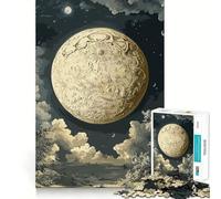 Rompecabezas Abstracto Espacial difícil para Adultos, 1000 Piezas, Juguete de lógica Pura, Actividad para el hogar, Corte Limpio, Bonito Regalo (50x75cm)