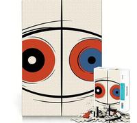 Rompecabezas Abstracto Original con diseño de Ojo para Adolescentes, 1000 Piezas, Juego Inteligente, Tiempo en Familia, patrón de ensamblaje, selección de Deseos de Papá Noel (38x26cm)