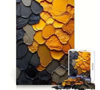 Rompecabezas Abstracto Texturizado de 1000 Piezas para Adultos Rompecabezas Memory Lift Disfrute del Montaje Lento de la Imagen Regalo Creativo 38x26cm