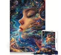 Rompecabezas Abstractos de Belleza y Cosmos para Adultos, 1000 Piezas, para Mejorar la Memoria, calmar el Cuerpo, recreación, Corte láser, Navidad (50x75cm)