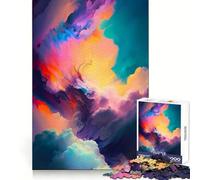 Rompecabezas Abstractos nebulosos para Adolescentes, 1000 Piezas, Juguete para ejercitar la Mente y aliviar el estrés, Corte Premium, Regalo increíble (50x75cm)