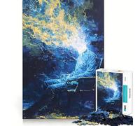 Rompecabezas Abstractos surrealistas de Arte para Adolescentes, 1000 Piezas, Juguete para ejercitar el Cerebro, fácil y Divertido de armar, Regalo Ideal 38x52cm