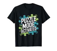 Rompecabezas Activado Brain Teasers Camiseta gráfica económica