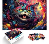 Rompecabezas adulto 2000 piezas gato rompecabezas juego 27.56 pulgadas x 39.37 pulgadas Entrena tu cerebro y tus manos para adolescente edad 14 años y más