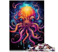 Rompecabezas adulto 2000 piezas pulpo cósmico juegos educativos en casa juguetes DIY Entrena tu cerebro y tus manos 27,56 pulgadas x 39,37 pulgadas para adolescente 14+