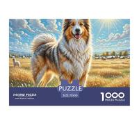 Rompecabezas Adultos Perro Pastor de Asia Central1000 Piezas Juguete Colorido Clásicos Puzzle Animal Theme Regalo De Mujer para Adultos Y Niños A Partir De 12 Años 70x50cm/1000pcs