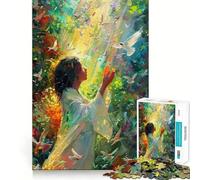 Rompecabezas Alabado Sea el Señor de 1000 Piezas para Adolescentes Juego de ingenio, Tiempo de Paz, 50x75cm