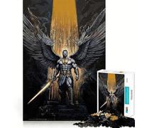 Rompecabezas Alas de Resplandor,1000 Piezas,Entrenamiento cognitivo,Piezas Perfectamente encajables,Regalo de cumpleaños,Juguete para ejercitar la Mente (38x52cm)