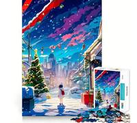 Rompecabezas Alone de 1000 Piezas para Adultos,Juego para estimular la Memoria,Calidad Profesional,Ideal para Crear Momentos entrañables (38x52cm)