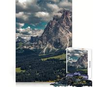Rompecabezas Alpe Di Siusi para Adolescentes, 1000 Piezas, Ejercicio Mental, distracción Suave, Corte preciso, (50x75cm)