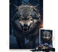 Rompecabezas Alpha Wolf de 1000 Piezas para Adolescentes Ideal para estimular la Mente y entretenerse en Momentos de Ocio Navidad (38x26cm)