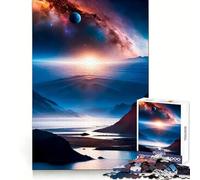 Rompecabezas Alpine Planetary Symphony de 1000 Piezas para Adultos Estimula la lógica, estimula la Mente y Evita distracciones Festivo (50x75cm)