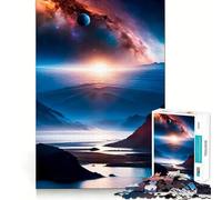 Rompecabezas Alpine Planetary Symphony para Adultos,1000 Piezas Juego Divertido y Relajante Corte láser Tiempo de Tranquilidad y Ejercicio Mental en casa (50x75cm)