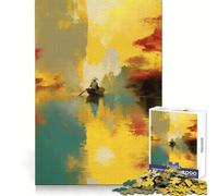 Rompecabezas Amanecer vietnamita de 1000 Piezas para Adolescentes Fácil de Recordar y Disfrutar Corte Uniforme Regalo Ideal de Navidad (38x52cm)