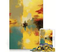 Rompecabezas Amanecer vietnamita para Adolescentes, 1000 Piezas, Entrenamiento Mental, recreación Tranquila, Corte Uniforme, Navidad (50x75cm)