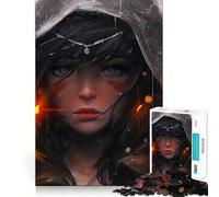 Rompecabezas Amazon Archer Beauty Zen de 1000 Piezas,Juego Mental Divertido,diseño de Ajuste Huecos,Regalo Ideal para reuniones Familiares (38x52cm)