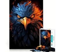 Rompecabezas American Eagle Pride Fire 1000 diversión cognitiva,componentes Resistentes y de fácil Limpieza Momento de Tranquilidad y Ejercicio Mental en casa (50x75cm)