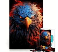 Rompecabezas American Eagle Pride Fire 1000 Juego cognitivo Divertido Componentes Resistentes y de Corte Limpio Momento de Tranquilidad Ejercicio Mental en casa (38x26cm)