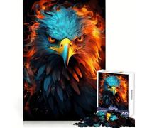 Rompecabezas American Eagle Pride Fire de 1000 Piezas para Adolescentes Ideal para Relajarse, divertirse y Disfrutar Un Regalo Memorable (50x75cm)