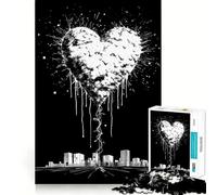 Rompecabezas Amo mi Ciudad de 1000 Piezas para Adolescentes Alivio de la ansiedad Conexión Sana Un pasatiempo Divertido para exhibir en casa (50x75cm)