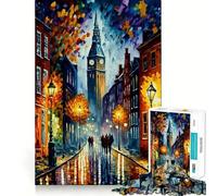 Rompecabezas Amsterdam in Color para Adultos,1000 Piezas,estimulación Mental,Juego de Corte preciso,alineación, Actividad para Fortalecer los Lazos Familiares (50x75cm)