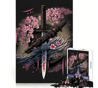 Rompecabezas Ancient Blade de 1000 Piezas para Adolescentes práctica de lógica, diversión Tranquila, Bordes limpios, Regalo Festivo (38x52cm)