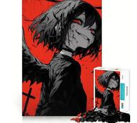 Rompecabezas Angel Core de 1000 Piezas para Adolescentes Juego para desarrollar la Mente y la Agilidad,Cortado con láser para un Ajuste, Actividad Relajante para Grupos en Interiores (50x75cm)