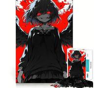 Rompecabezas Angel Core para Adolescentes,1000 Piezas,Juego para desarrollar la Mente,Cortado con láser para un Entrenamiento Mental Momento de Tranquilidad en casa (38x26cm)