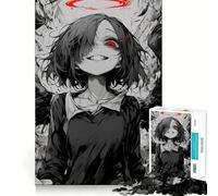 Rompecabezas Angel Core para Adultos,1000 Piezas,Juego de Memoria Mental,Corte de Alta precisión,Manualidades,Tiempo de Tranquilidad,Ejercicio Mental en casa (38x52cm)