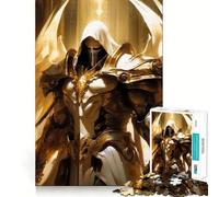 Rompecabezas Ángel de la Muerte,1000 Piezas,estimulación cognitiva,Divertido,sin Rebabas,Piezas de Corte Limpio,Juguete de Entretenimiento para Interiores (38x26cm)