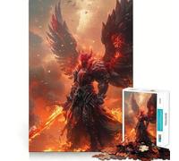 Rompecabezas Angel of Desolation para Adultos,1000 Piezas,Juego de Memoria,Ajuste, Compacto,Ideal para Disfrutar en Familia (38x52cm)